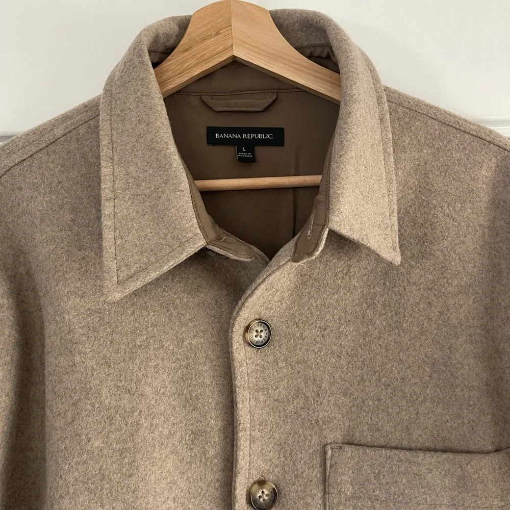 Banana Republic Men’s Shacket - L - Picture 2 of 4